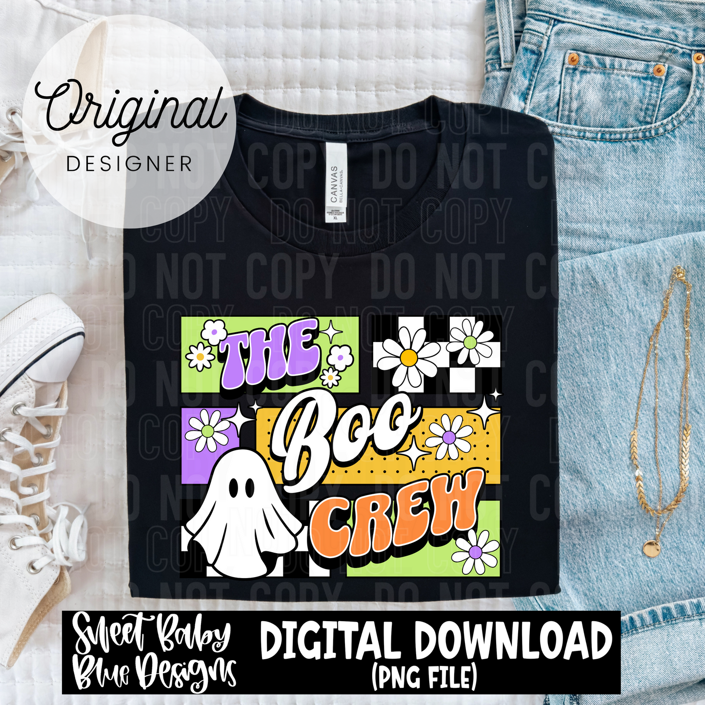 The boo crew- Halloween - 2025 - PNG file- Digital Download