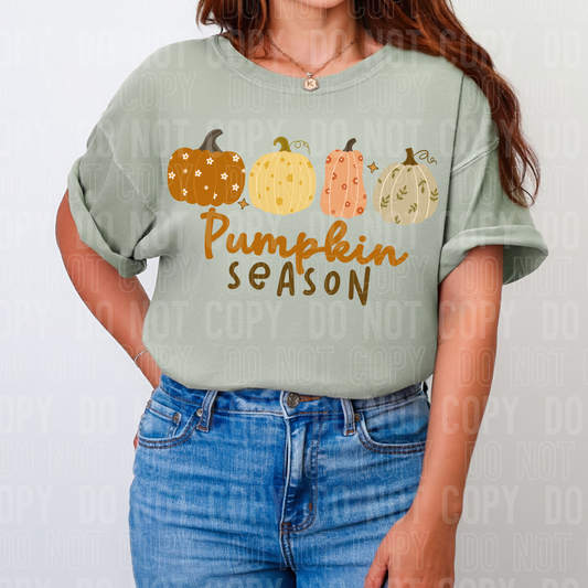 Pumpkin season - 2025 - PNG file- Digital Download