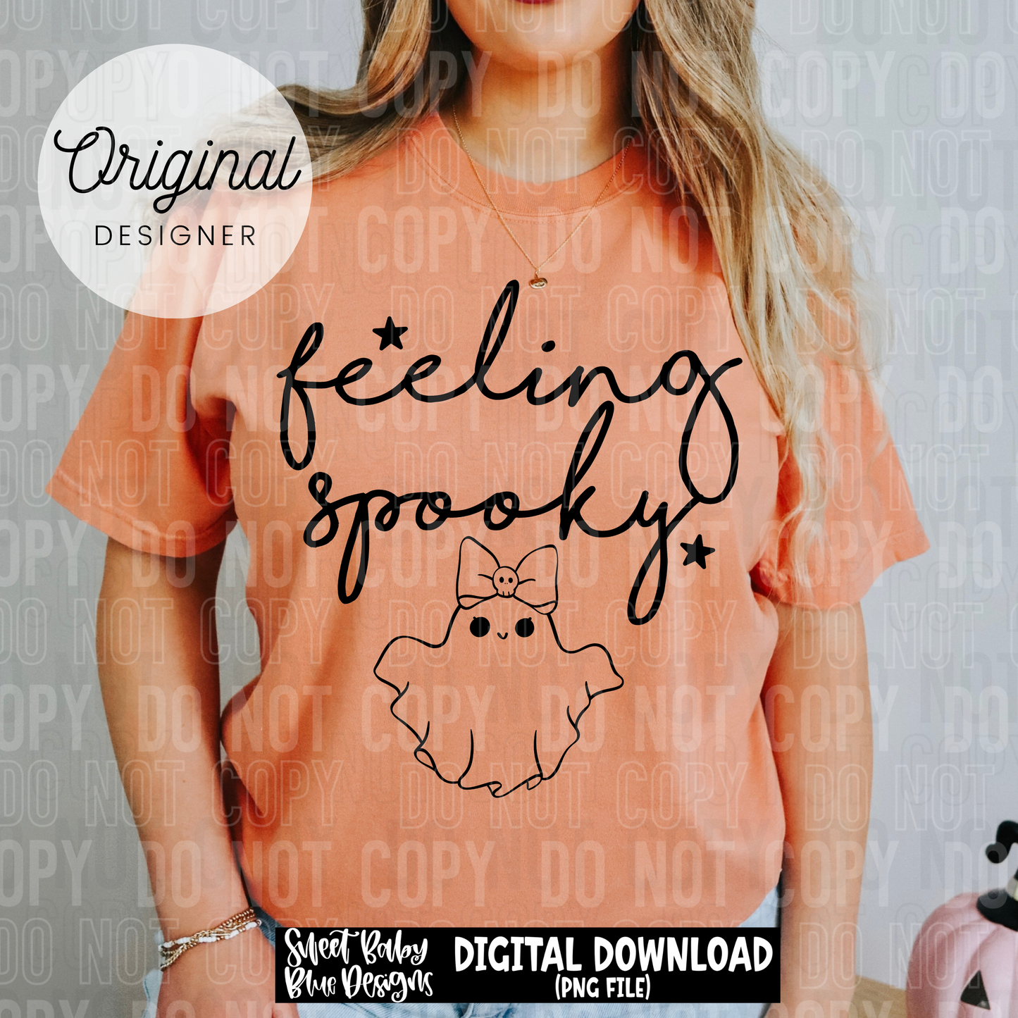 Feeling spooky- Halloween - 2025 - PNG file- Digital Download