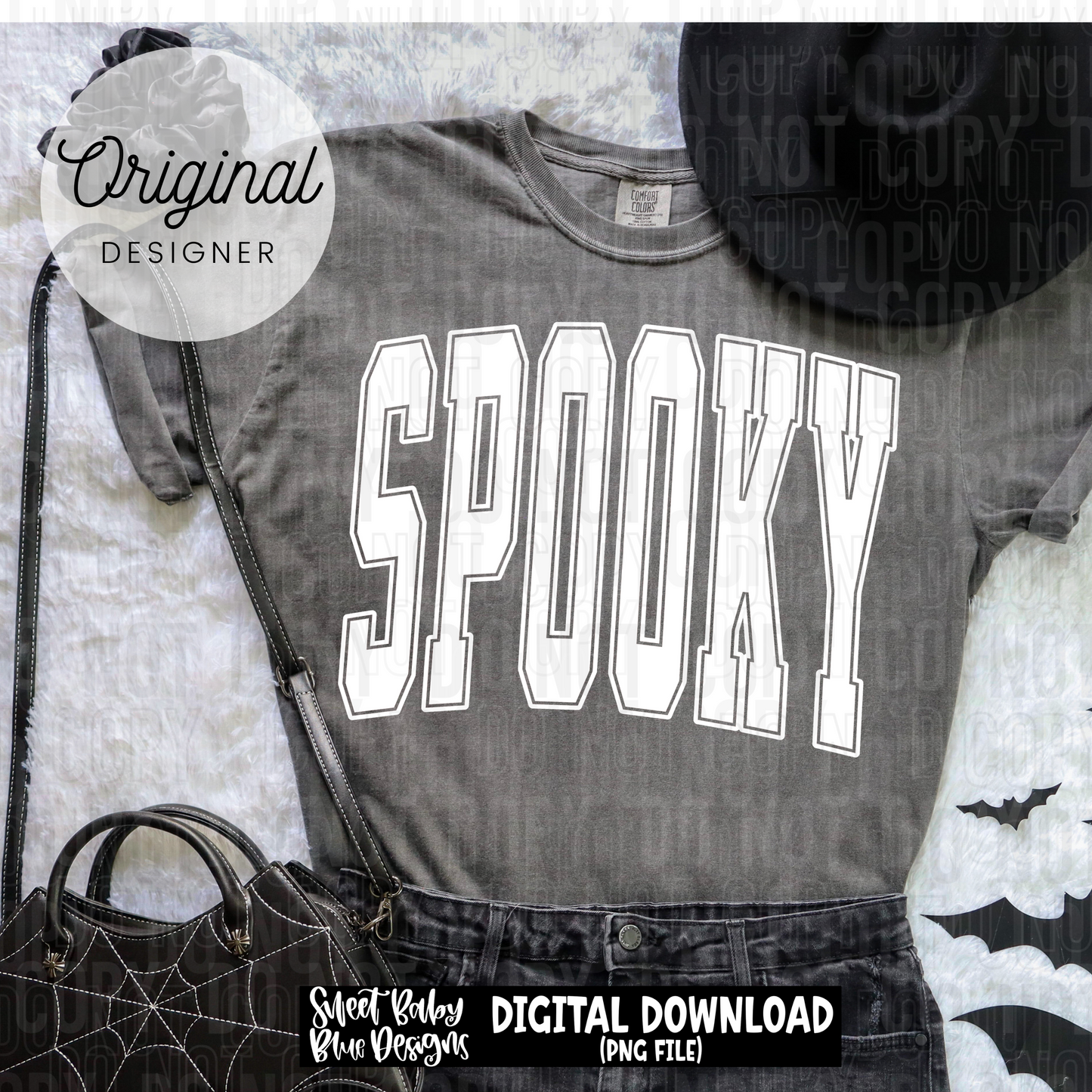 Spooky - Oversized - 2025 - PNG file- Digital Download