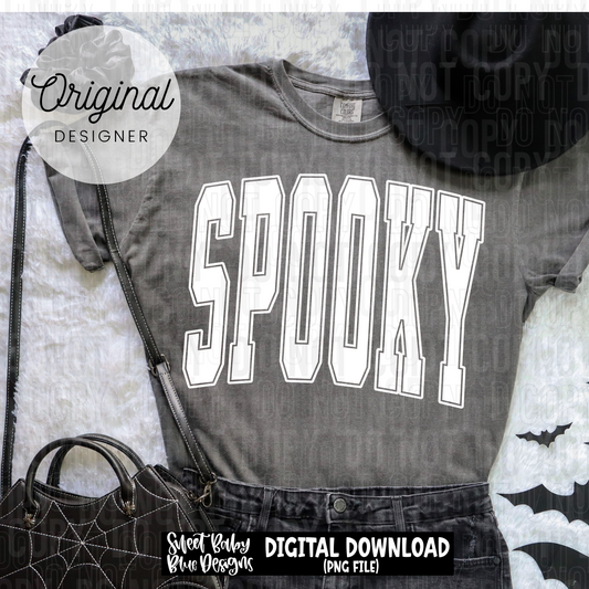 Spooky - Oversized - 2025 - PNG file- Digital Download