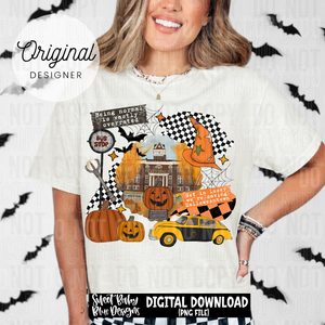 Halloween- Collage- 2025 - PNG file- Digital Download