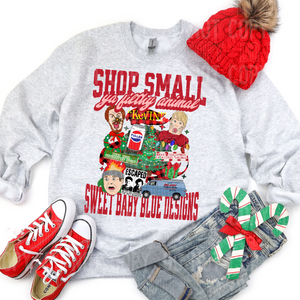 Shop small Christmas - Custom business name - PNG file- Digital Download