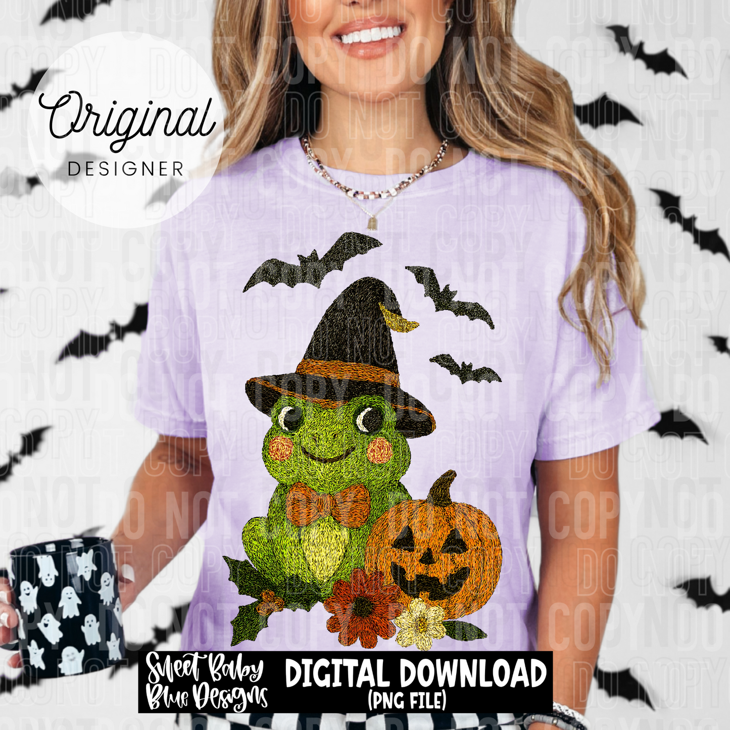 Halloween frog - Halloween - 2025 - PNG file- Digital Download
