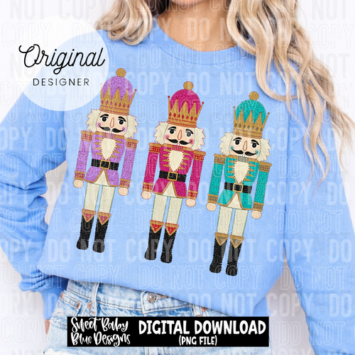Nutcrackers- Detailed- Christmas - 2025 - PNG file- Digital Download