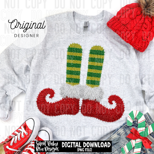 Elf yarn - Christmas - 2025 - PNG file- Digital Download