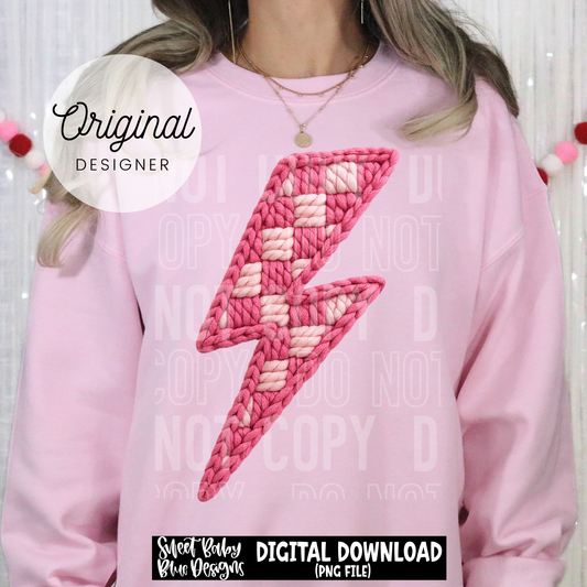 Bolt- Faux yarn - 2025 - PNG file- Digital Download