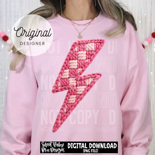 Bolt- Faux yarn - 2025 - PNG file- Digital Download