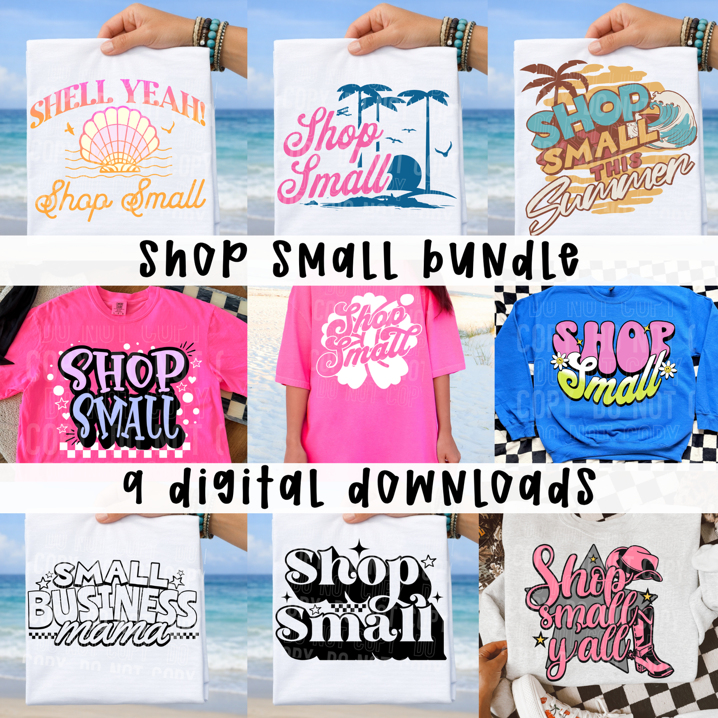 Shop Small BUNDLE - 2026 - PNG file- Digital Download
