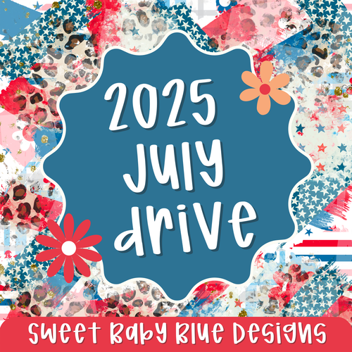 July Drive- 2025- PNG file- Digital Download
