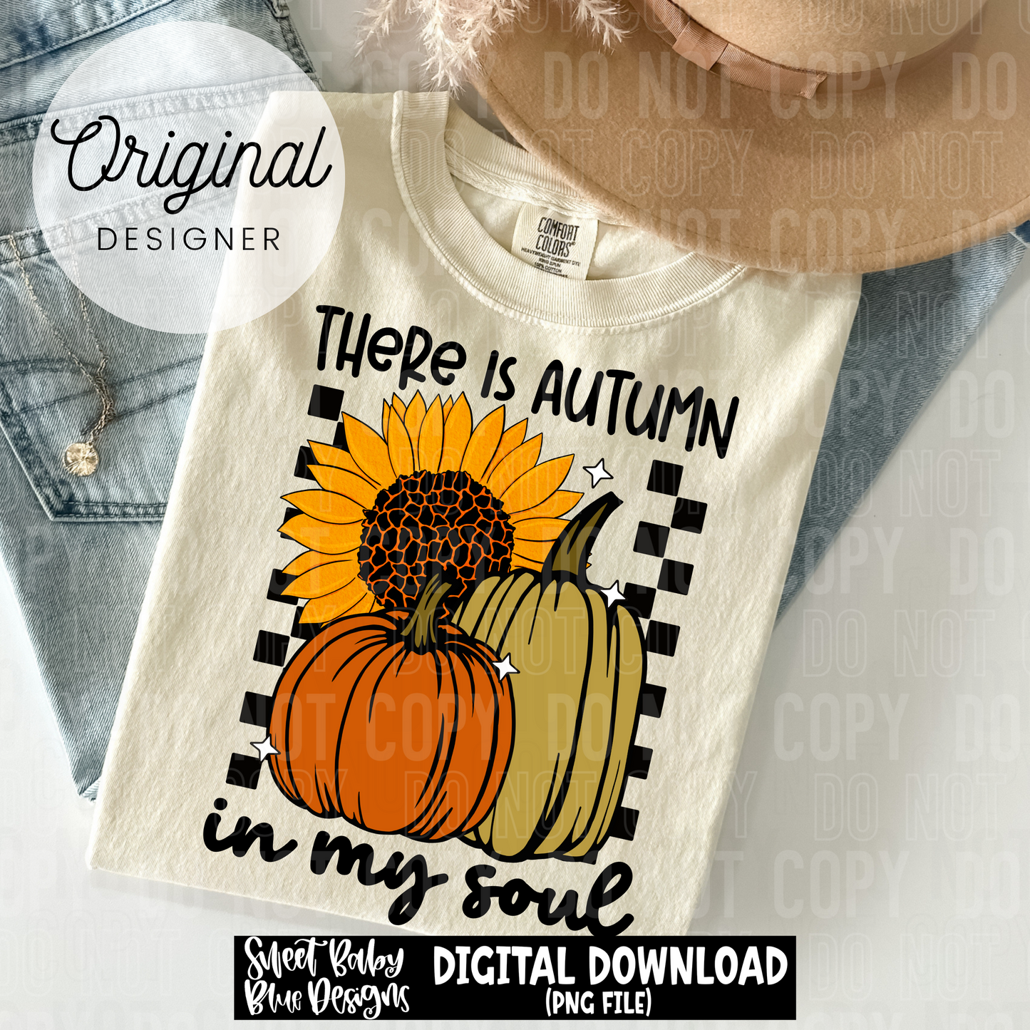 There is Autumn in my soul - 2025 - PNG file- Digital Download