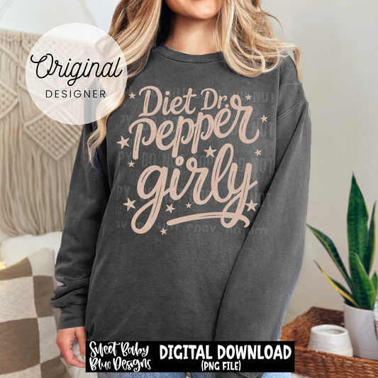 Diet DP Girly - 2026 - PNG file- Digital Download