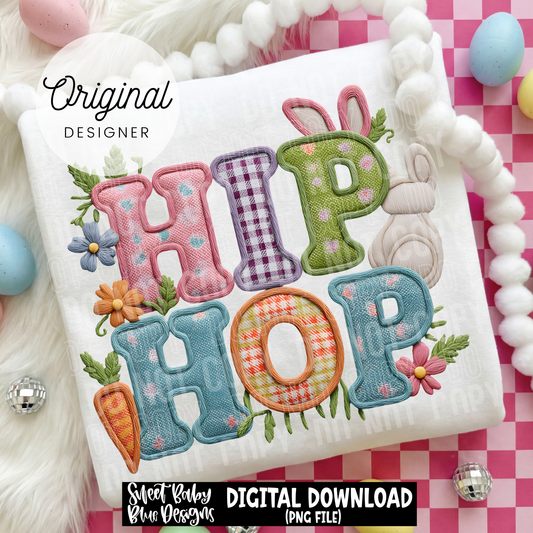 Hip Hop- Easter - 2026 - PNG file- Digital Download
