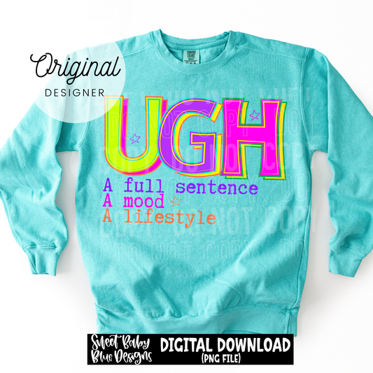 UGH - 2026 - PNG file- Digital Download