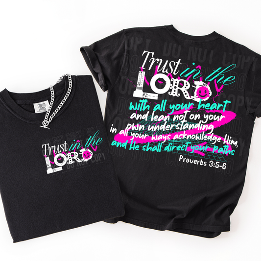 Trust In The Lord - LIMITED AVAILABLE - 2026 - PNG file- Digital Download
