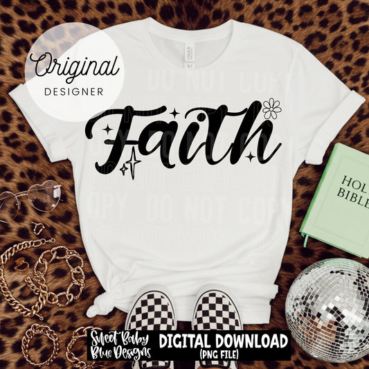 Faith - 2026 - PNG file- Digital Download