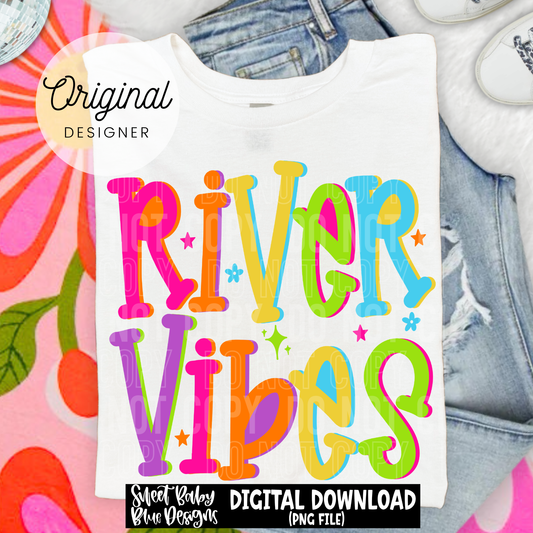 River Vibes - 2026 - PNG file- Digital Download