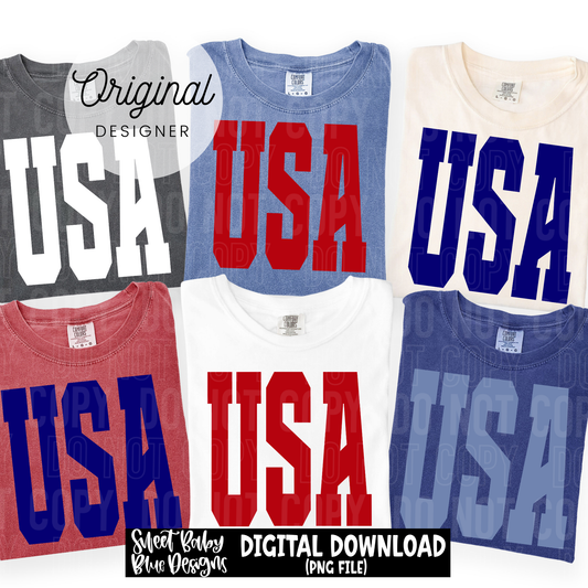 USA- Oversized - 2026 - PNG file- Digital Download