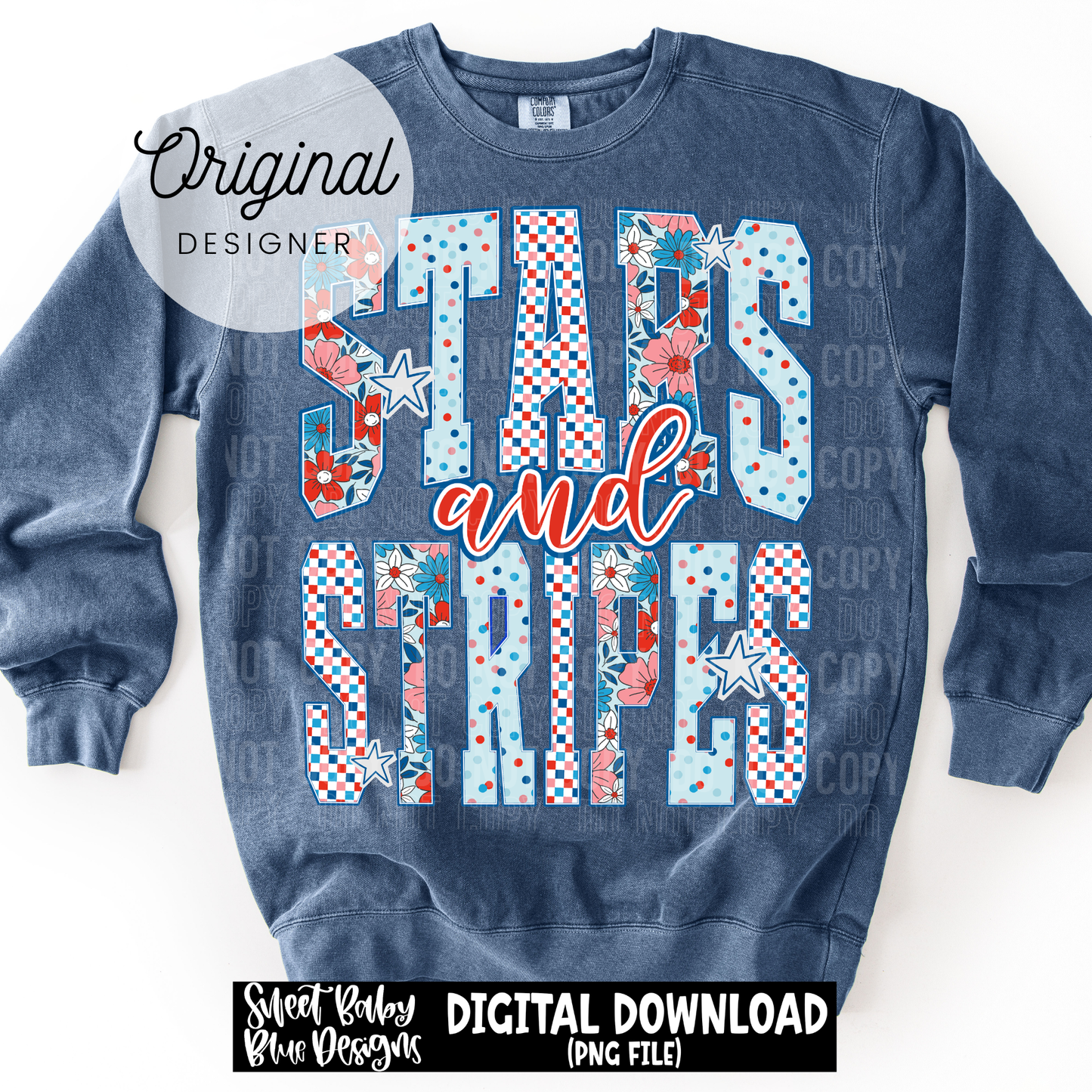 Stars and Stripes - 2026 - PNG file- Digital Download