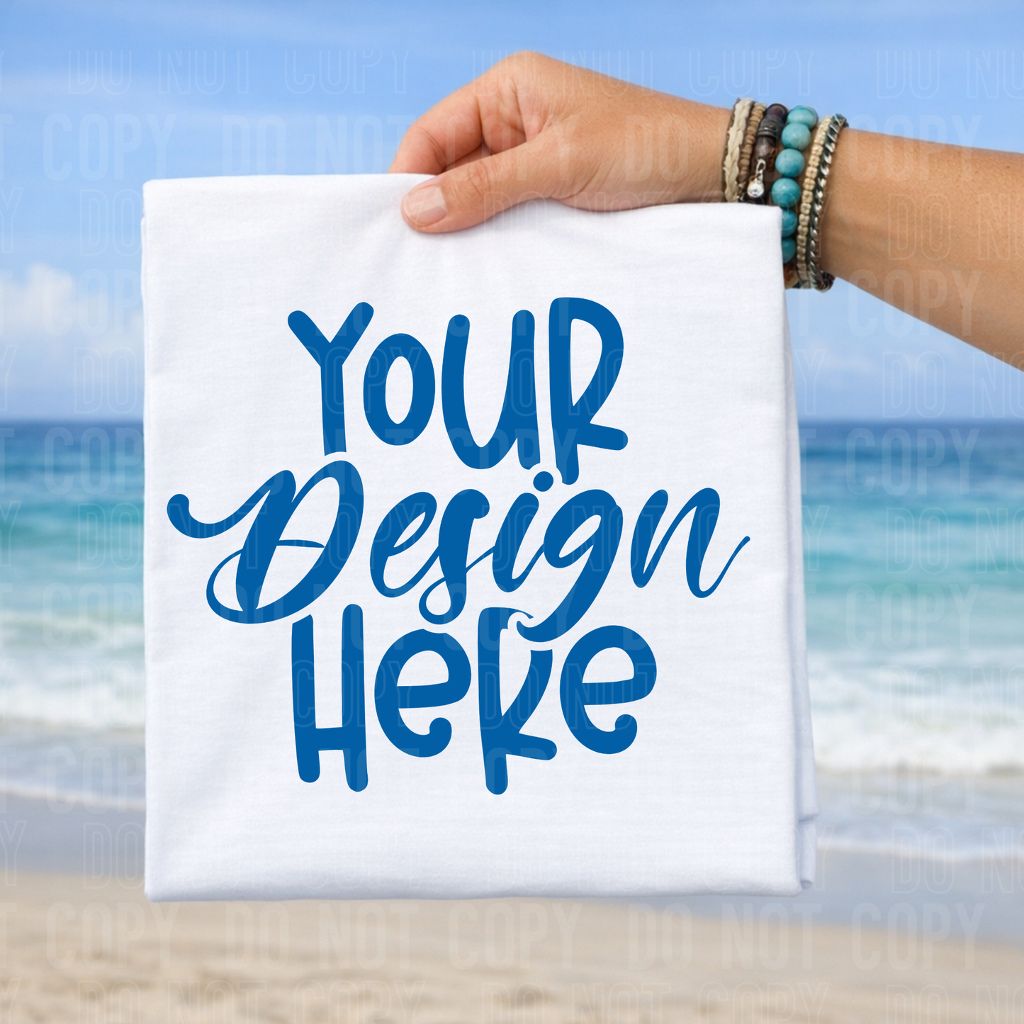 White Mockup - Ocean - 2026 - PNG file- Digital Download