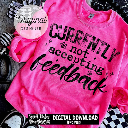 Currently Not Accepting Feedback - 2026 - PNG file- Digital Download