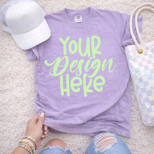 Orchid- CC 1717- Summer- Flat Lay Mockup - 2026 - PNG file- Digital Download