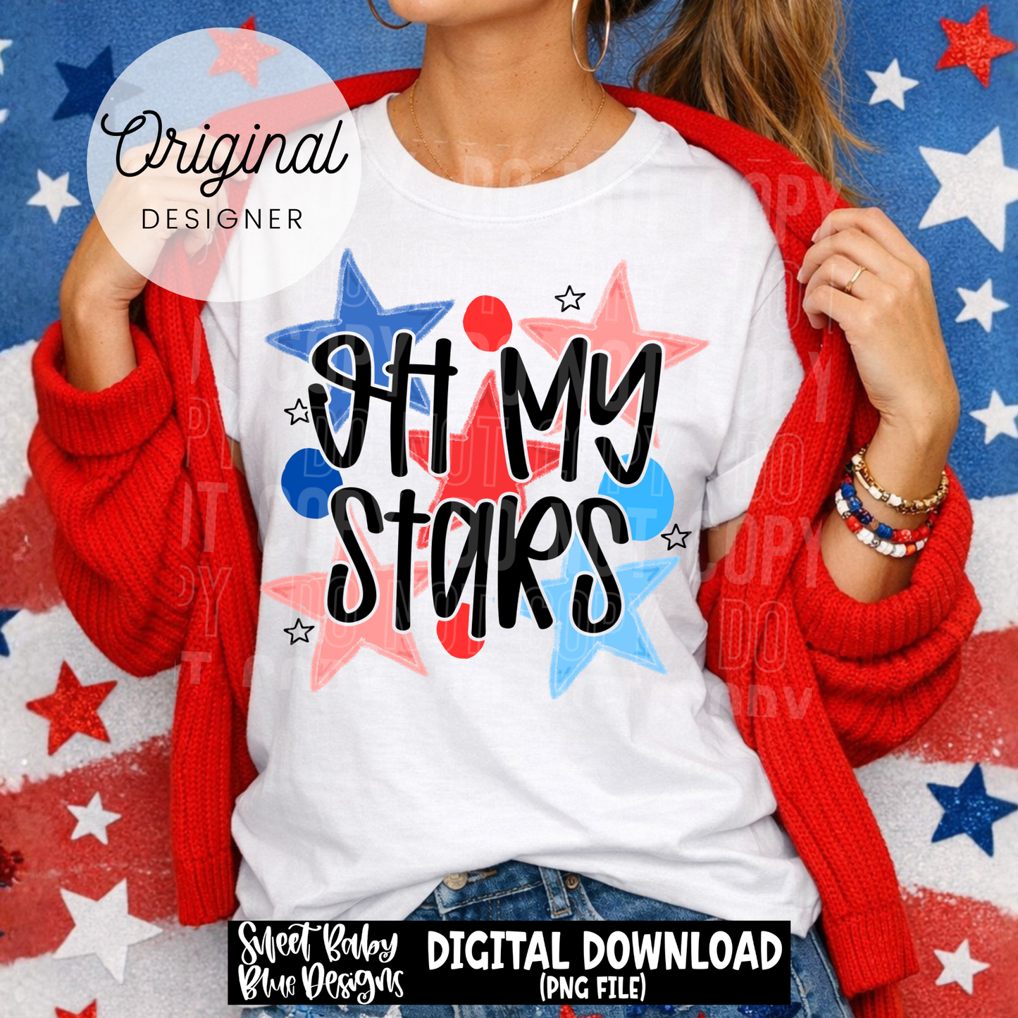 Oh My Stars - 2026 - PNG file- Digital Download