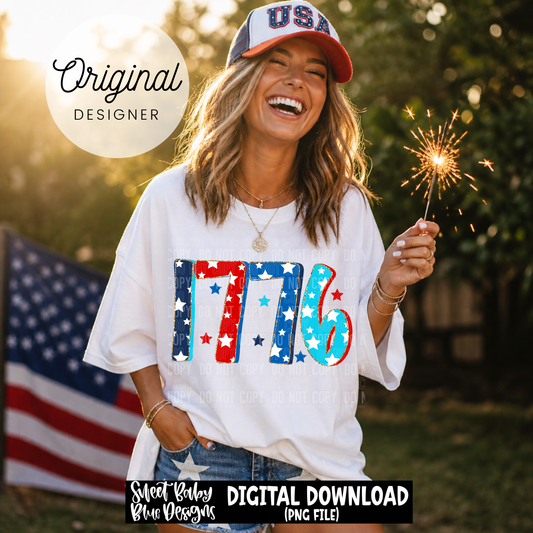 1776 - 2026 - PNG file- Digital Download