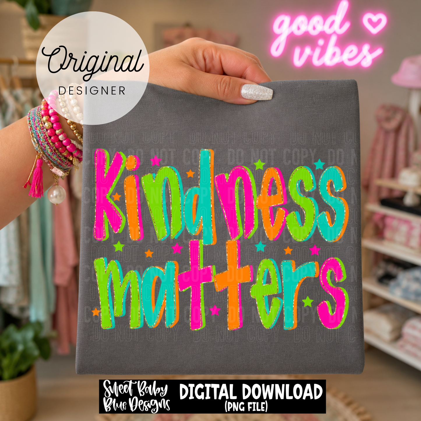 Kindness Matters - 2026 - PNG file- Digital Download