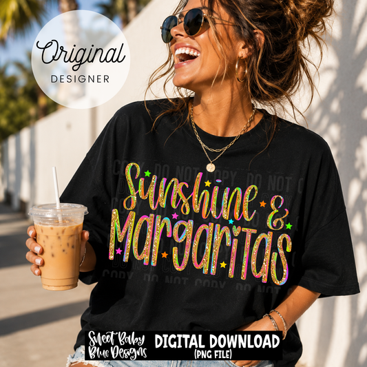 Sunshine and Margaritas - 2026 - PNG file- Digital Download