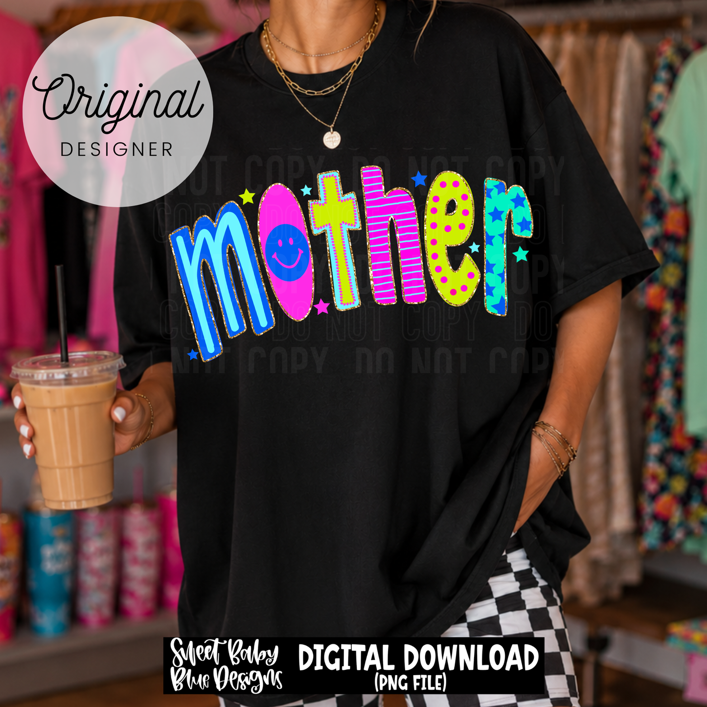 Mother- Doodle - 2026 - PNG file- Digital Download