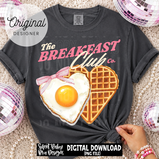 Breakfast Club - 2026 - PNG file- Digital Download