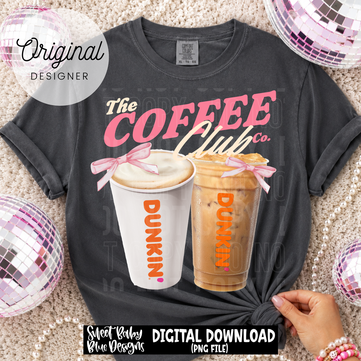 The Coffee Club - 2026 - PNG file- Digital Download