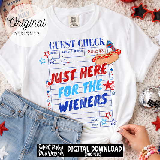 Just Here For The - 2026 - PNG file- Digital Download