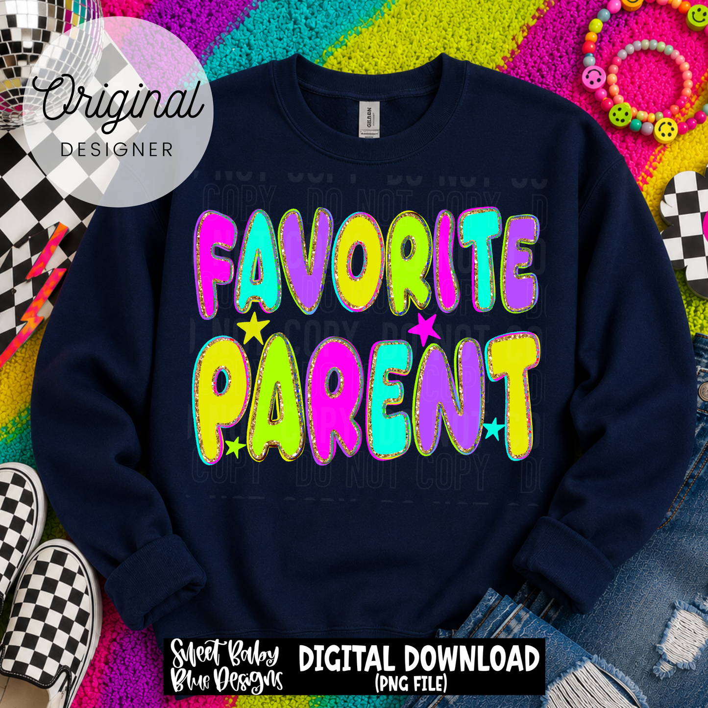 Favorite Parent - 2026 - PNG file- Digital Download