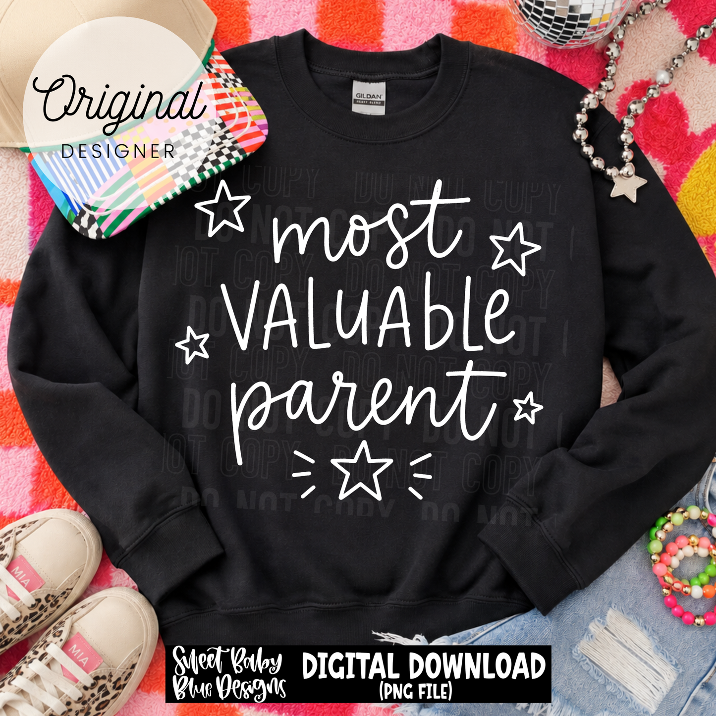 Most Valuable Parent - 2026 - PNG file- Digital Download