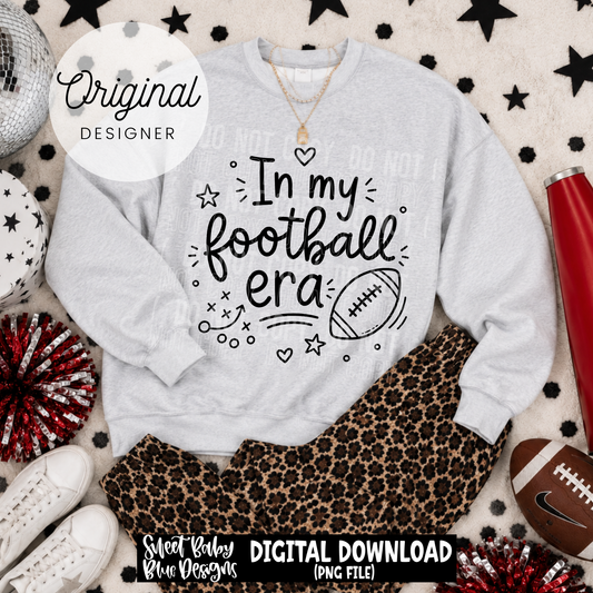 In My Football Era - 2026 - PNG file- Digital Download
