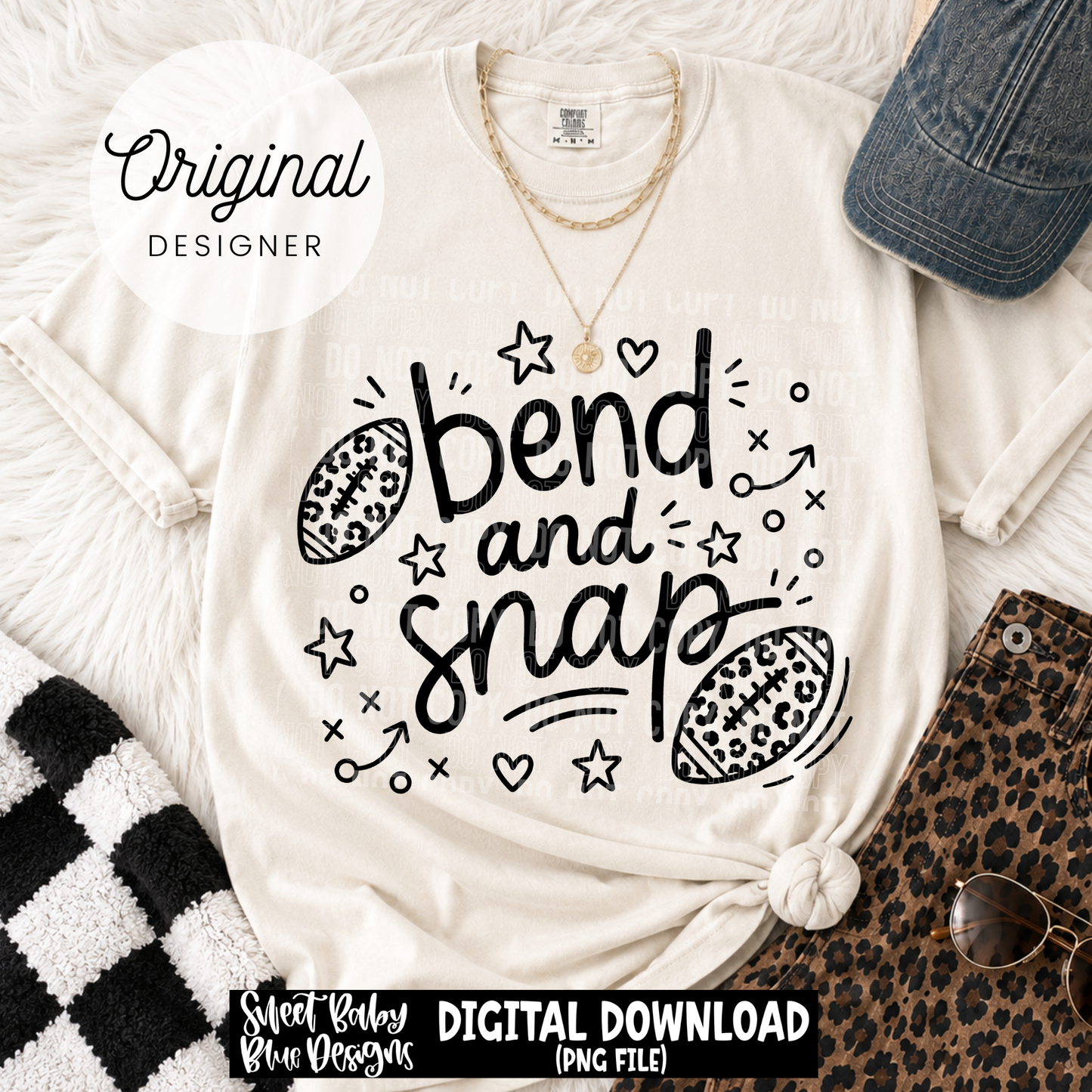 Bend and Snap- Football - 2026 - PNG file- Digital Download