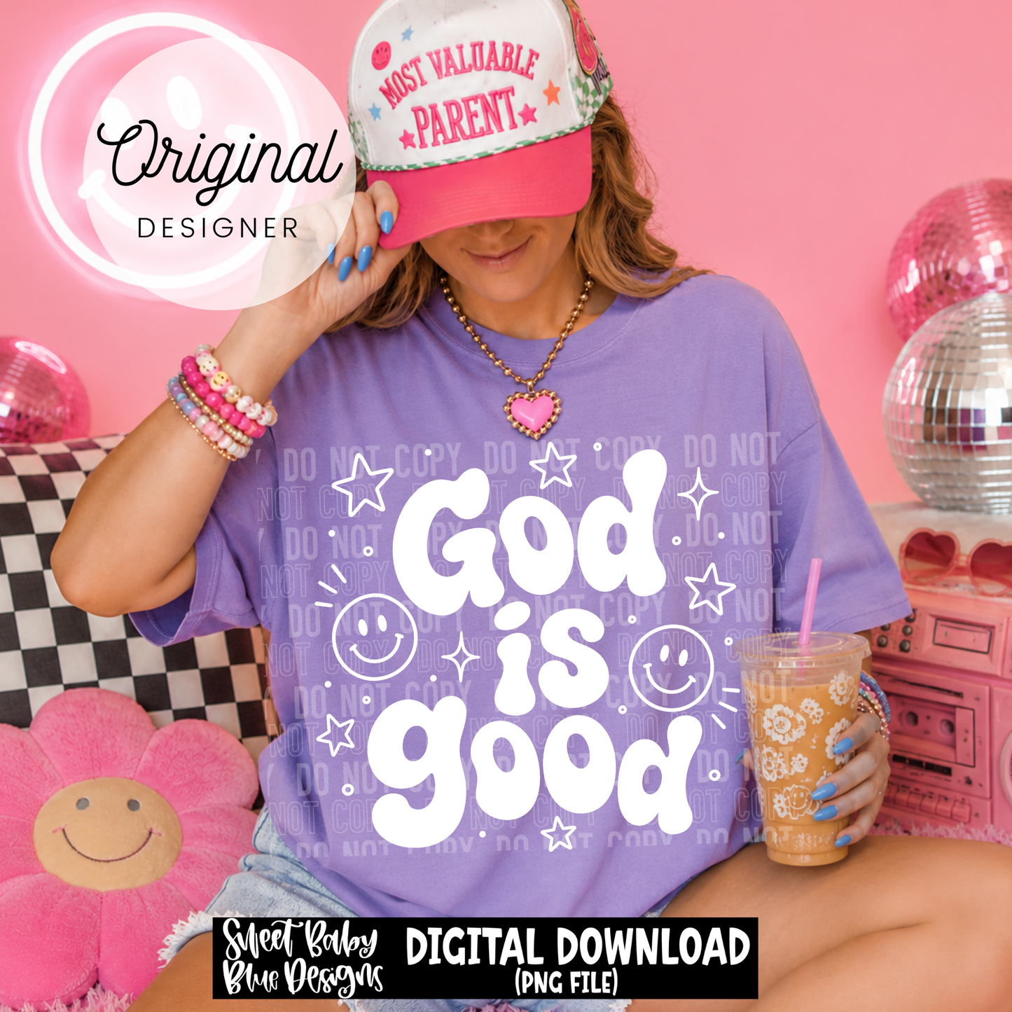 God is Good- 2026 - PNG file- Digital Download