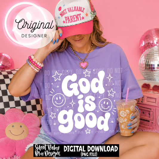 God is Good- 2026 - PNG file- Digital Download