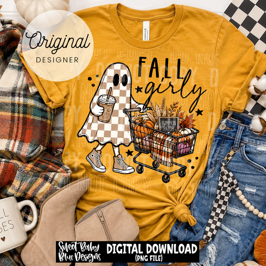 Fall Girly - 2026 - PNG file- Digital Download