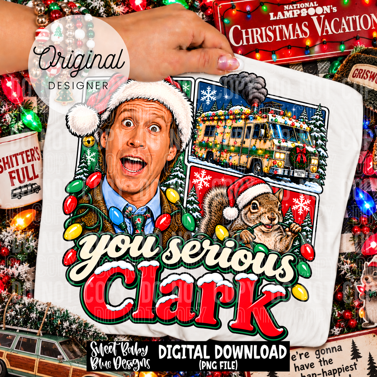 You Serious- Collage- Christmas - 2026 - PNG file- Digital Download