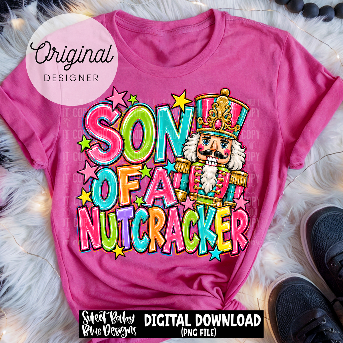 Son Nutcracker - Christmas - 2026 - PNG file- Digital Download