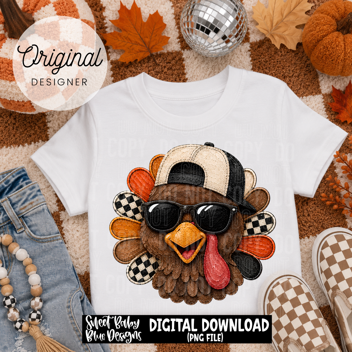 Turkey- Boy- Thanksgiving- Fall - 2026 - PNG file- Digital Download