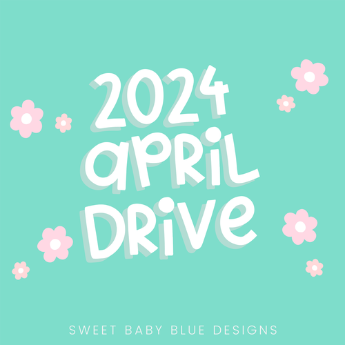 April drive - 2024- PNG file- Digital Download