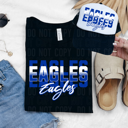 Custom mascot stacked  - PNG file- Digital Download