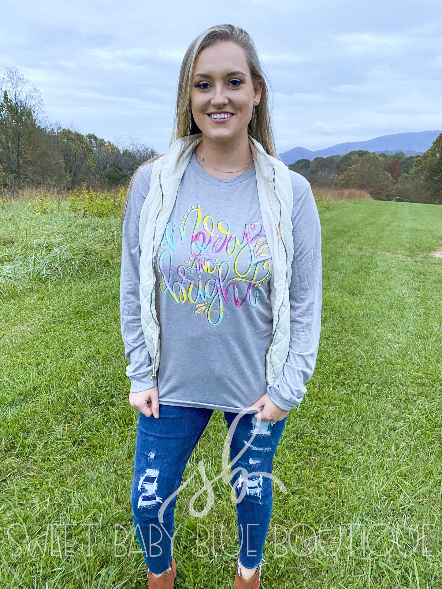 Merry and Bright Long Sleeve