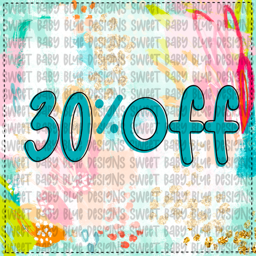 30% off- Interactive Post- PNG file- Digital Download