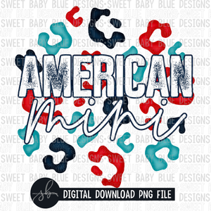 American mini- Leopard- 2022- PNG file- Digital Download