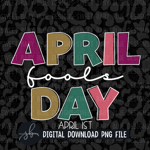 April fools day- Interactive post- 2022- PNG file- Digital Download